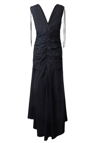 Perrin Ruched V-Neck Maxi Dress | (est. retail $598)