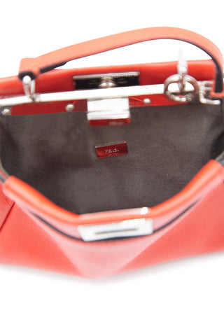 Peekaboo Nappa Mini Bag | (est. retail $4,400) Mini Bags Fendi   