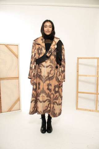 Floral Print Belted Coat | new with tags Coats Chopova Lowena   