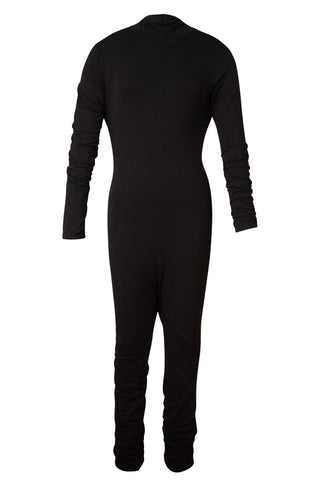 Black Long Sleeve Jumpsuit | (est. retail $735)