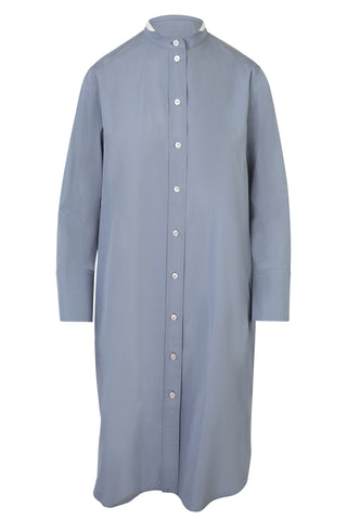 Banded Collar Shirt Dress | (est. retail $1,490) Dresses Hermes   