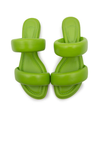 Lilla Padded Leather Sandals | (est. retail $280)