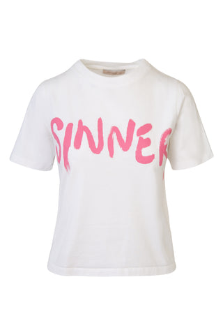 Sinner' Printed Cotton-jersey Tee | (est. retail $195) Shirts & Tops Christopher Kane   
