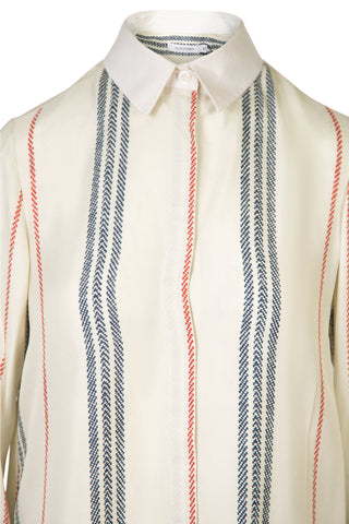 'Chika' Long Sleeve Striped Top Shirts & Tops Altuzarra   