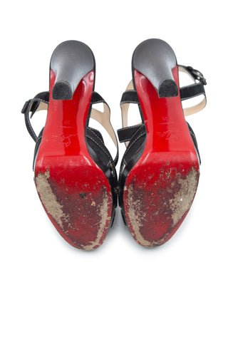 Trescity Stitched Platform Sandal | (est. retail $1,095) Sandals Christian Louboutin   