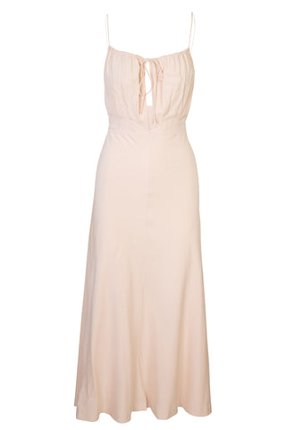 Halterneck Silk Maxi Dress | (est. retail $720) Dresses Totême   