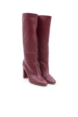 Laura 85 Leather Boots | (est. retail $1,625) Boots Gianvito Rossi   