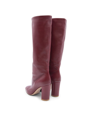 Laura 85 Leather Boots | (est. retail $1,625) Boots Gianvito Rossi   