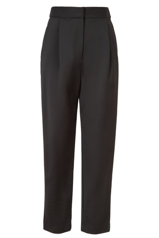 Mid-rise Single Pleat Tapered Pants | (est. retail $395) Pants Tibi   