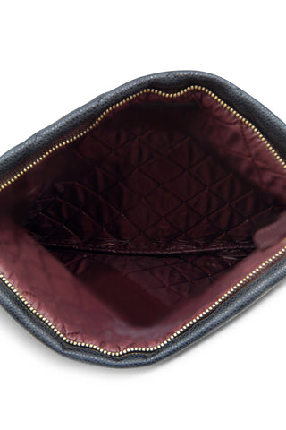 Beauty Caviar Leather Quilted Clutch Clutches Chanel   