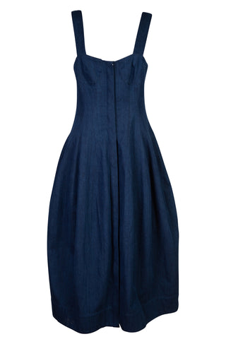 Denim Button Up Dress | (est. retail $595)