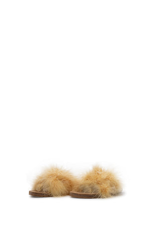 Marabou Lamu' Sandals in Mango | (est. retail $285) Sandals Brother Vellies   
