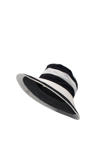 Striped Bucket Hat Hats Hermes   