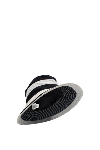 Striped Bucket Hat Hats Hermes   
