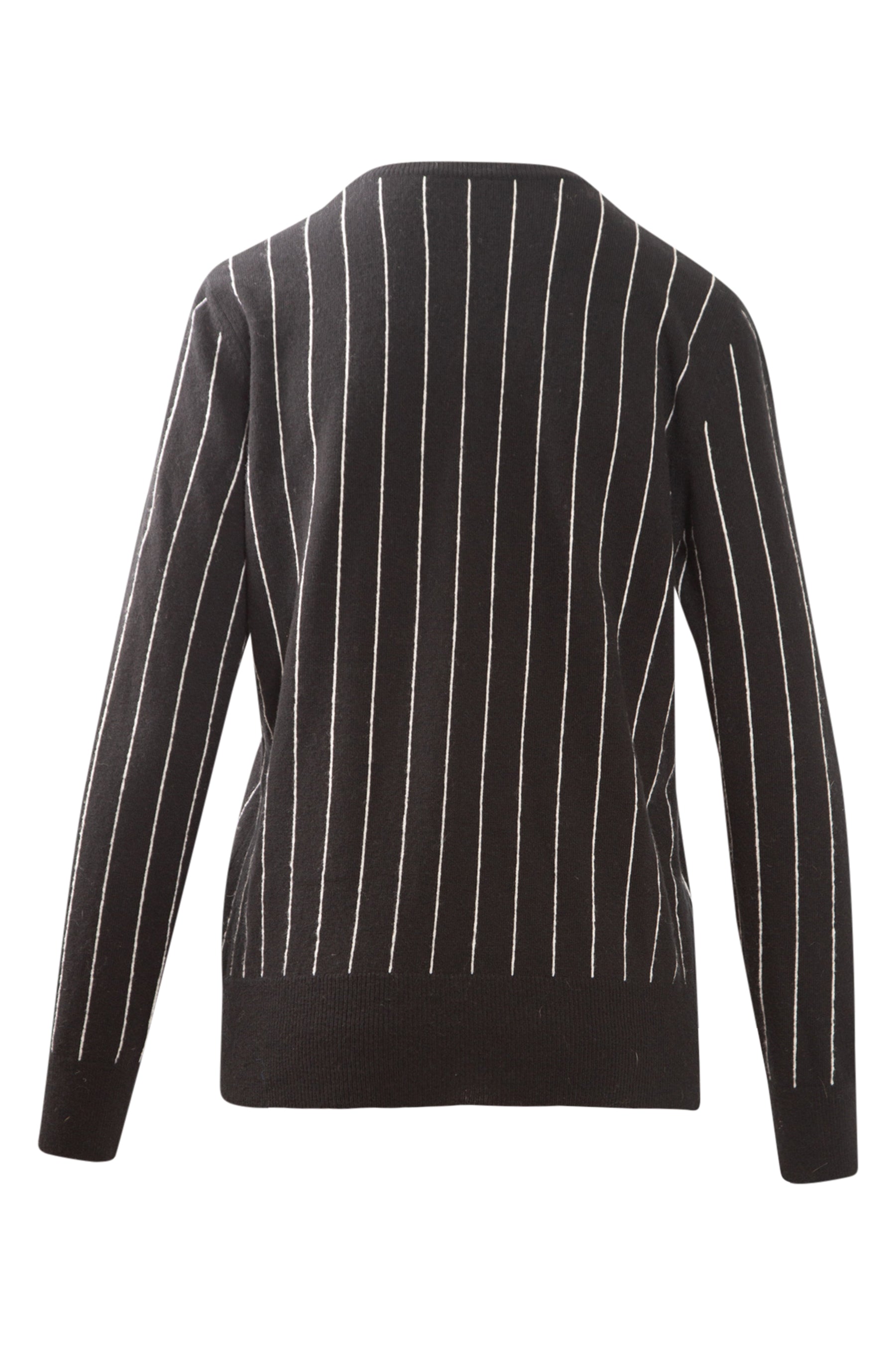 Vertical striped outlet sweater