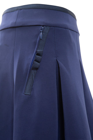 'Darrow' Box Pleated Tennis Skirt in Blue | new with tags (est. retail $150) Skirts Hedge   