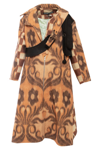 Floral Print Belted Coat | new with tags
