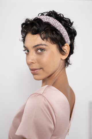 Pink Embellished Headband Headband Germanier   