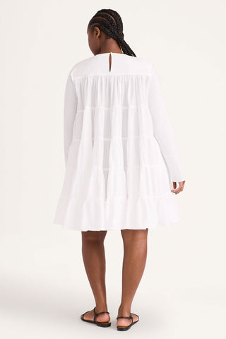 Soliman Dress in White Dress Merlette   