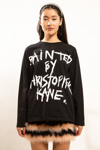 'Painted by Christopher Kane' Long Sleeve Tee | new with tags Sweaters & Knits Christopher Kane   