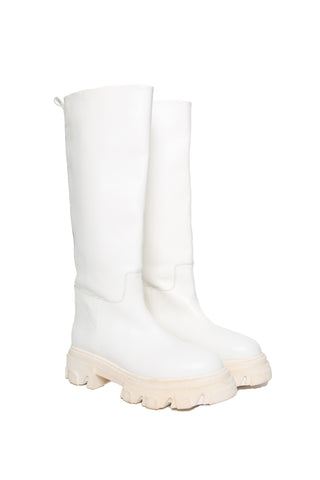 White Lug Sole Boots Shoes Gia X Pernille Teisbaek   