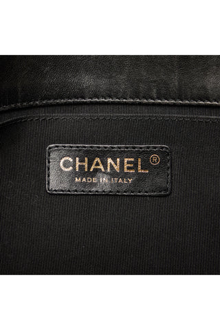 Medium Lambskin Boy Flap Bag Black Bags Chanel   