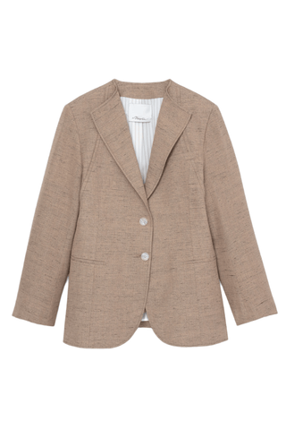 Collarless Relaxed Blazer JACKET 3.1 Phillip Lim Fawn M | US 8 