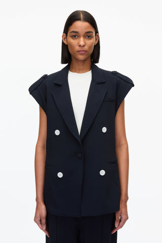 Cocoon Tailored Vest with Rolled Sleeve JACKET 3.1 Phillip Lim   