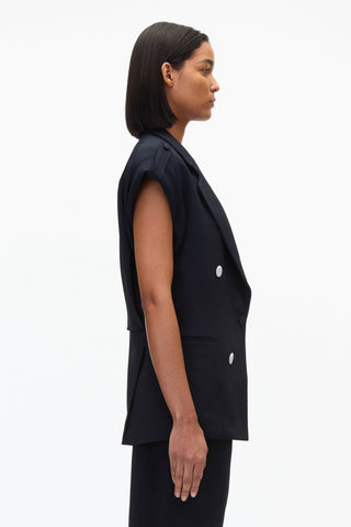 Cocoon Tailored Vest with Rolled Sleeve JACKET 3.1 Phillip Lim   