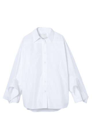 Oversize Shirt with Cascade Cuff SHIRT 3.1 Phillip Lim White L 