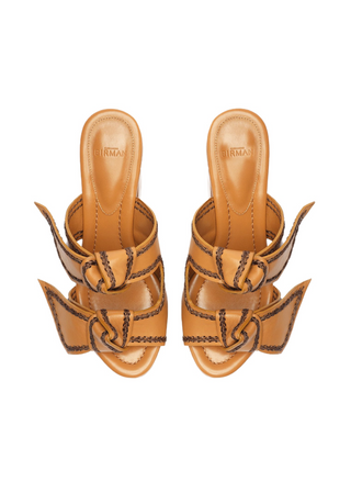 Asymmetric Clarita Platform Butterscotch
