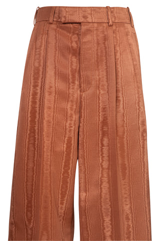 Bronze Faille Moire Pants | new with tags Pants Gucci   