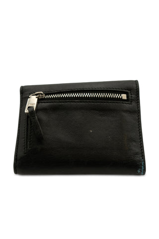 Emblem Tri-Fold Wallet in Black Mini Bags Givenchy   