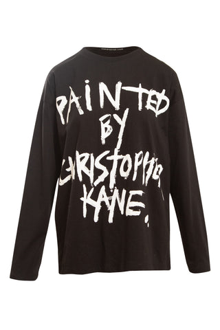 'Painted by Christopher Kane' Long Sleeve Tee | new with tags