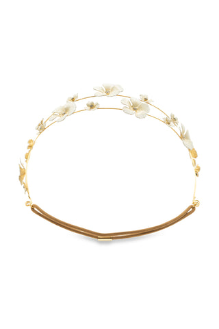 Zinnia Headband in Crystal | (est. retail $625)