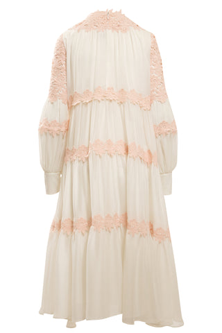Sheer Floral Gown