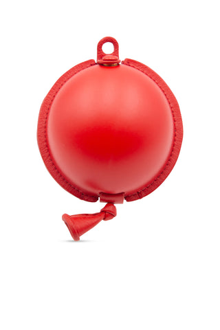 Classic Balloon Pouch Minaudiere in Red | (est. retail $550)