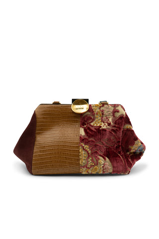 Tapestry Patchwork Leather and Suede Bag | (est. retail $2,650) new with tags