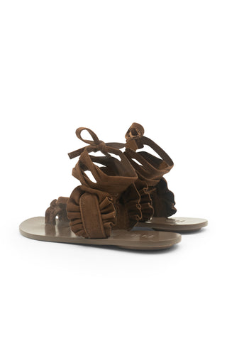 Amari Suede Sandal in Brown | (est. retail $345) Sandals Tibi   