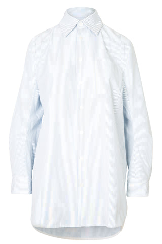 Striped Cotton Poplin Top Shirts & Tops Bottega Veneta   