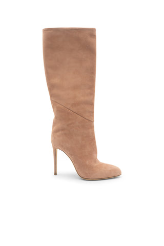 Mid Calf Suede Boots