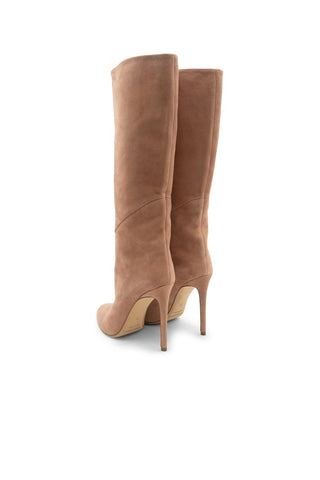 Mid Calf Suede Boots Boots Brandon Maxwell   