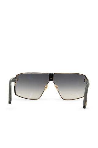 Reno 66MM Shield Sunglasses FT0911 in Shiny Rose Gold | (est. retail $585) Eyewear Tom Ford   