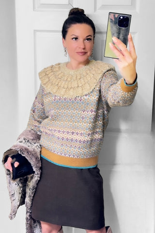 Egyptian Collection Sweater with Removable Collar | PF '19 | new with tags (est. retail $2,950) Sweaters & Knits Chanel   