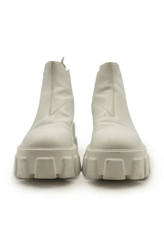 Monolith 55 Leather Lug-Sole Chelsea Boots | (est. retail $1,290) Boots Prada   