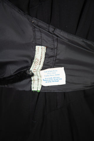Vintage 1980's Haute Couture Silk Dress Dresses Chanel   