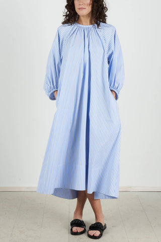 Awning Stripe Dress | (est. retail $595) Dresses Tibi   