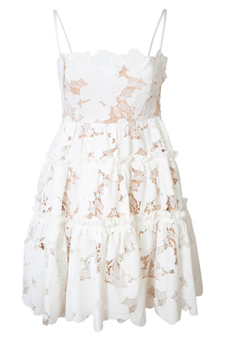 Tiered Guipure Lace Mini Dress | new with tags (est. retail $2,490)