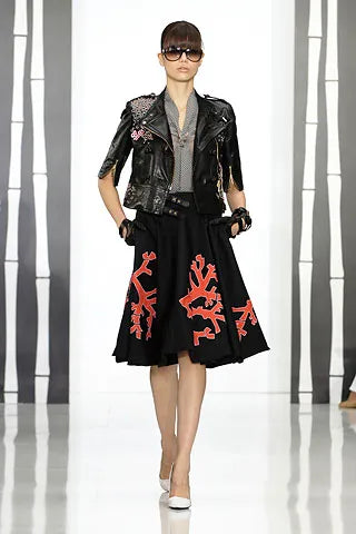 Coral Reef Beaded Circle Skirt | Resort '08 Runway | new with tags (est. retail $1,895)