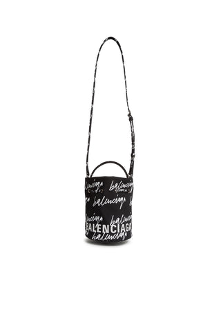 Extra Small Wheel Logo Bucket Bag In Black/ White | new with tags (est. retail $950)